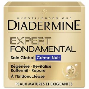 ANTI-ÂGE - ANTI-RIDE Diadermine - Expert Fondamental - Crème de Nuit - 