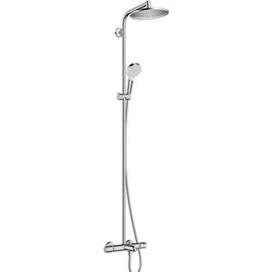 COLONNE DE DOUCHE HANSGROHE Colonne de douche avec robinet mitigeur thermostatique Showerpipe Crometta S 240