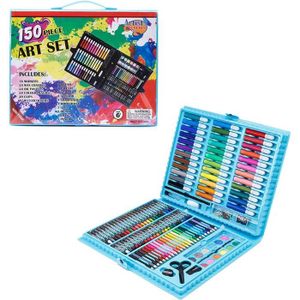 CRAYON DE COULEUR 150 PCS Dessin crayons,Malette de Coloriage Enfant