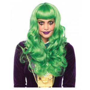 perruque verte joker