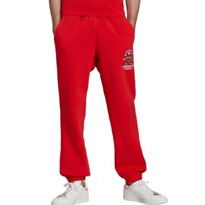 SURVÊTEMENT Jogging Femme - ADIDAS - Rouge - Taille élastique - Poches latérales - Manches longues