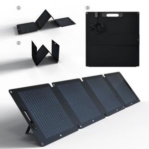 KIT PHOTOVOLTAIQUE Panneau solaire portable 200W en silicium monocris