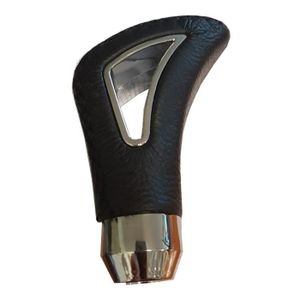 Soufflet Levier Vitesse Simili Cuir Rouge/Noir - Compatible Avec Modèles Boîte Manuelle