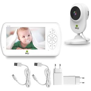 ÉCOUTE BÉBÉ Babyphone Vidéo, Baby Phone Camera Surveillance Wi