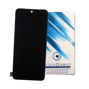 YHX-OU 6.5'' Black Full Touch Screen For Xiaomi Redmi 10 4G 2021 21061119AG Redmi 10 2022 21121119SG LCD Screen Digitizer Assembly Touch Screen Replacement With Installation Tool