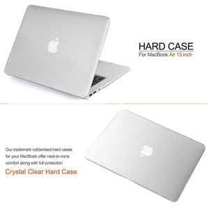 Coque rigide intégrale transparente protection pour Apple MacBook Air Pro 13  M2 A2681 cover case crystal shell 13,6 pouces au meilleur prix