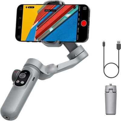 Stabilisateur Smartphone - Gimbal Smartphone à 3-Axes, Pliable Stabilisateur  pour iPhone & Android, pour Stabilisateur Vidéo TikTok - Cdiscount Appareil  Photo