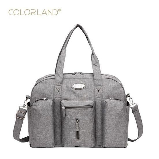 Sac à Langer Étanche Sunveno 2 En 1 - Fourre-Tout Et Bandoulière Pour Couches, Voyage