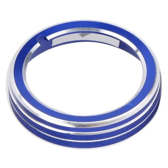 Bouton De Volume De Climatisation En Alliage D'aluminium, Anneau Pour Intérieur De Voiture