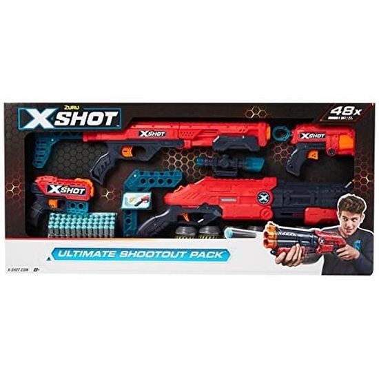 Lot De 24 Fléchettes En Mousse XURJUMI – 9,5 Cm, Φ 2 Cm – Compatibles Nerf N-Strike Elite Mega – Sifflement à L'impact – Dès 6 Ans