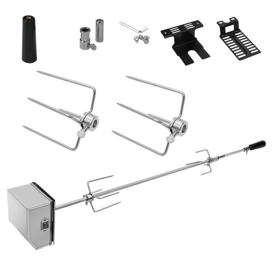 Barbecue Mangal Mustang – 50x30x50 Cm, 6 Brochettes Inox, Grille De Cuisson – Parfait Pour Brochettes