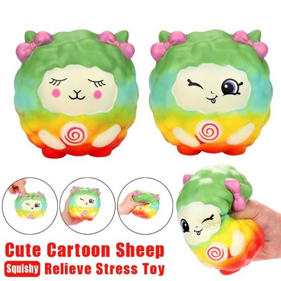 Lot De 4 Squishys Kawaii – Jouets Anti-stress En Mousse, Montée Lente, Parfumés, Pour Enfants Et Adultes