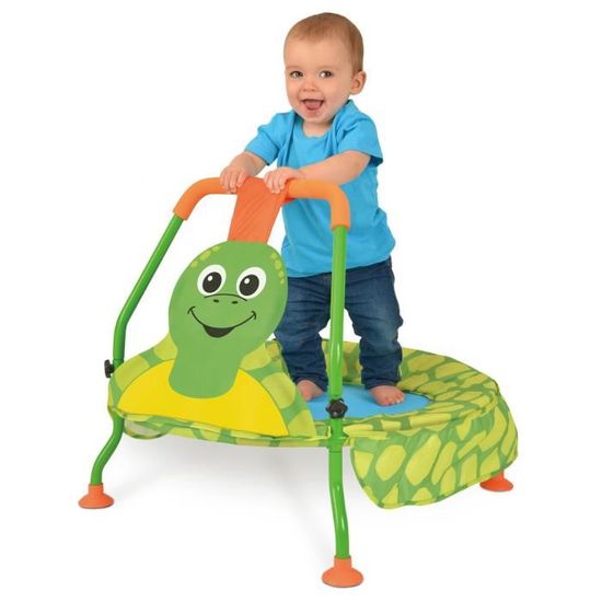Trampoline pour enfants - James Galt & Co Ltd 1004471 - Forme tortue - 500cm diamètre - Extérieur