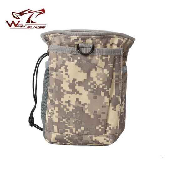 Pochette GP Tactique Large Molle – Sac Élargi Universel Pour Gilet Chasse Airsoft