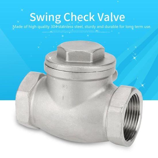 Clapet Anti-Retour Inox Unidirectionnel 8 Mm - Pour Essence, Diesel Et Fluides, Anti-Reflux Robuste
