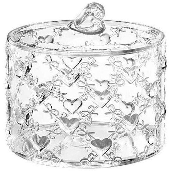 Guzzini , Petit Recipient Avec Couvercle Love, Ø10,7 x h11 cm ...