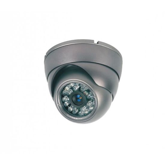Caméra vidéosurveillance CCTV COULEUR LED IR METAL