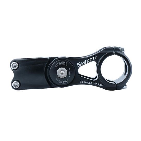 Yeyll Potence De Vélo Réglable ±85° - Alliage Aluminium, Compatible 28,6 Mm Et 31,8 Mm, Pour VTT, Route, BMX, Ville (longueurs 140/160/190 Mm)