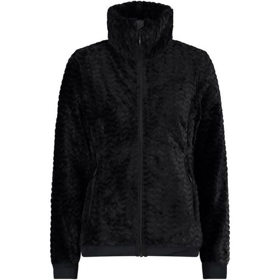 Veste à Capuche CMP Highloft Pour Femme – Polaire Chaude, Séchage Rapide – Idéale Randonnée, Outdoor
