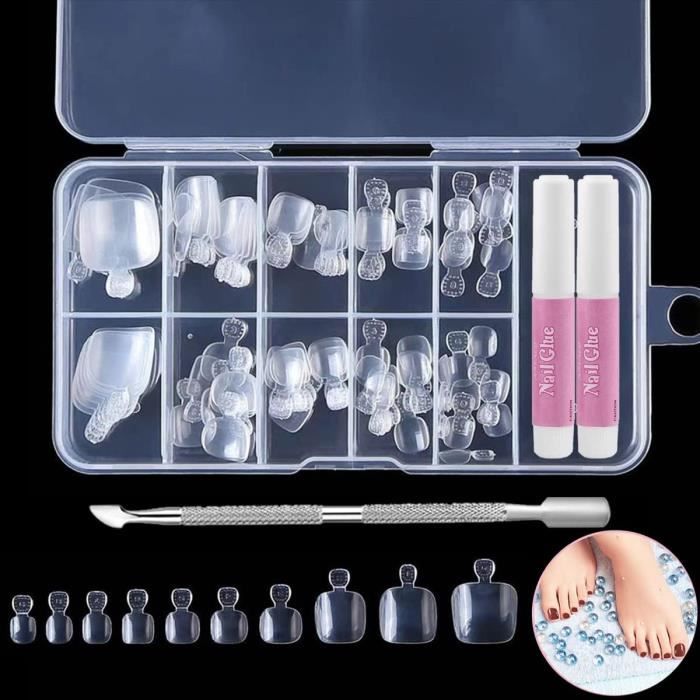 Faux Ongles De Pied 10 Tailles Différentes Transparents 100 — free download
