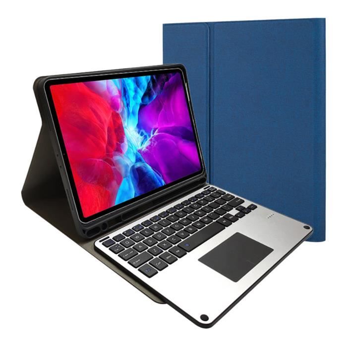 Étui clavier pour iPad Pro 11 pouces 2020-2018 Prise en charge du chargement de l'Apple Pencil LLY200330105BU