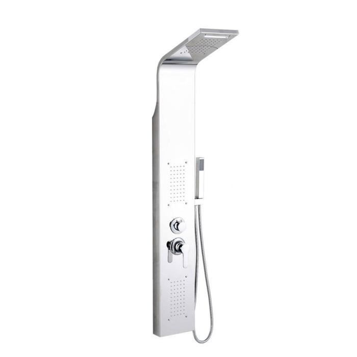 panneau de douche en acier 140*20*7cm