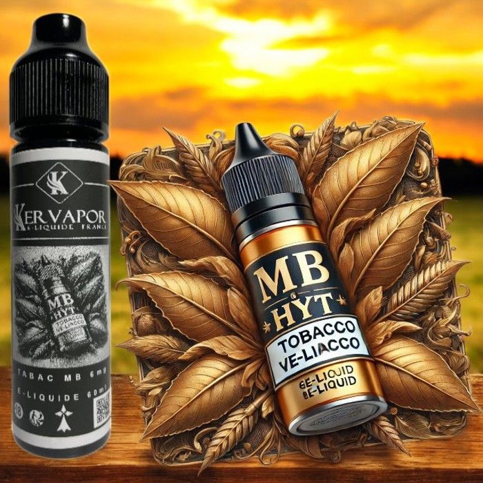 e-liquide 50ml tabac blond (MB) nicotine 12 mg