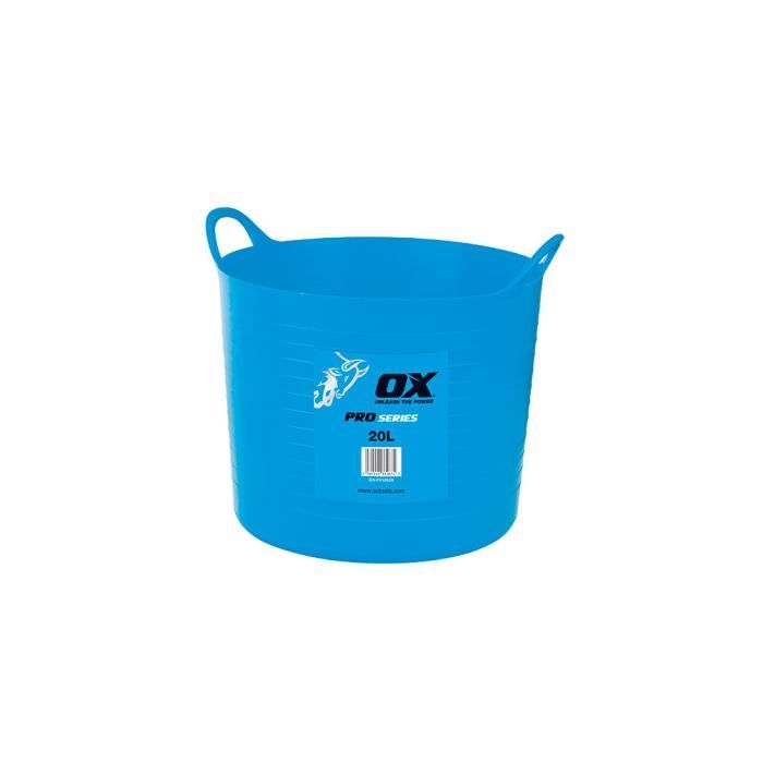Seau 20 L souple bleu - OXP110620 - OX Pro