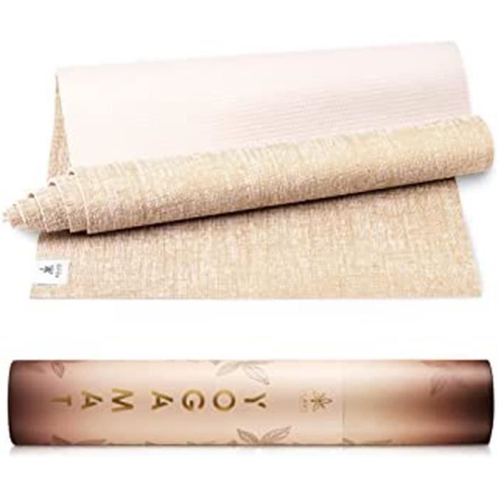 Tapis De Yoga Antiderapant - Tapis De Sol Gym Epais Et Transportable Avec Sangle Yoga Mat Pour Sport Maison, Fitness, Gymnastique