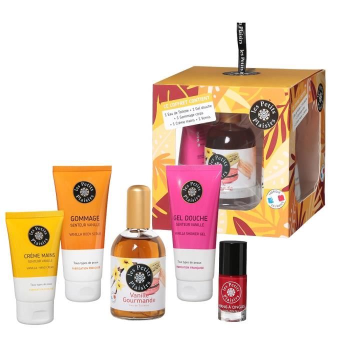 LES PETITS PLAISIRS -Coffret Nature eau de toilette - Senteur Vanille Gourmande