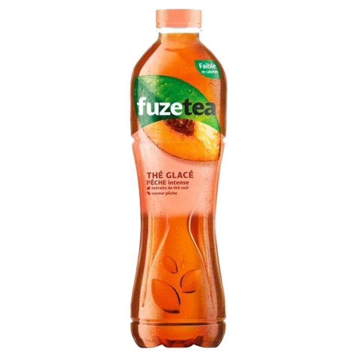 Fuze Tea - Fuze Tea Pêche Intense 1,25L (pack de 6)