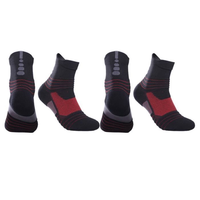 Chaussettes pour hommes Bas de sport confortables flexibles respirants pour la course à pied SLIP-ON