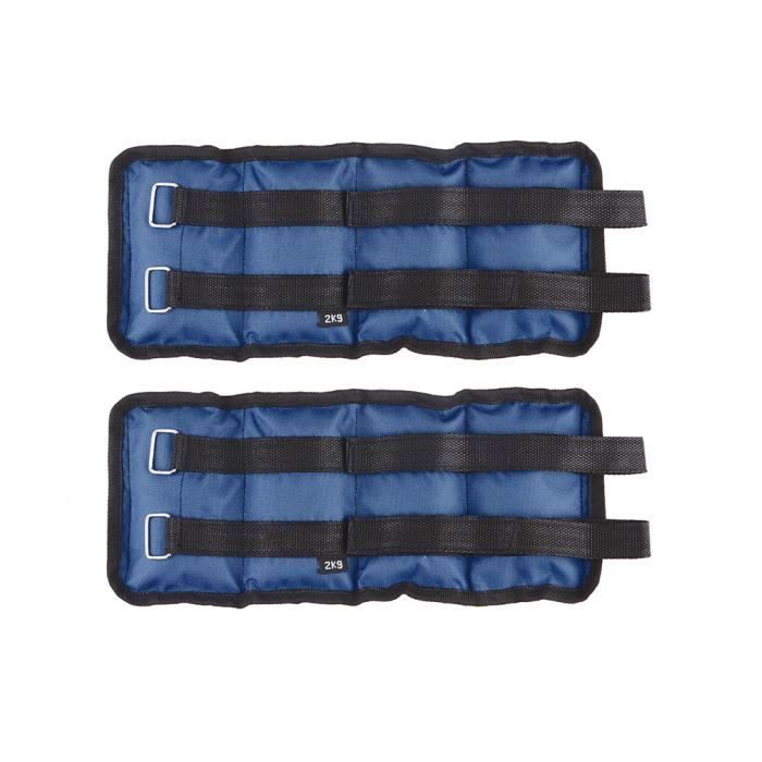 Cheville / Poignet Poids 2Kg (2pcs*1kg)