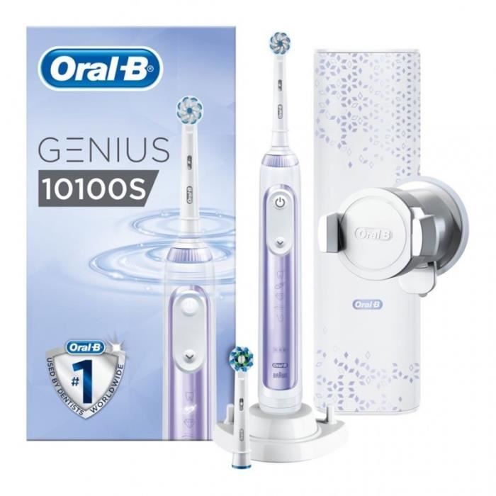 Brosse à dents électrique Oral-B Genius 10100S Orchidée
