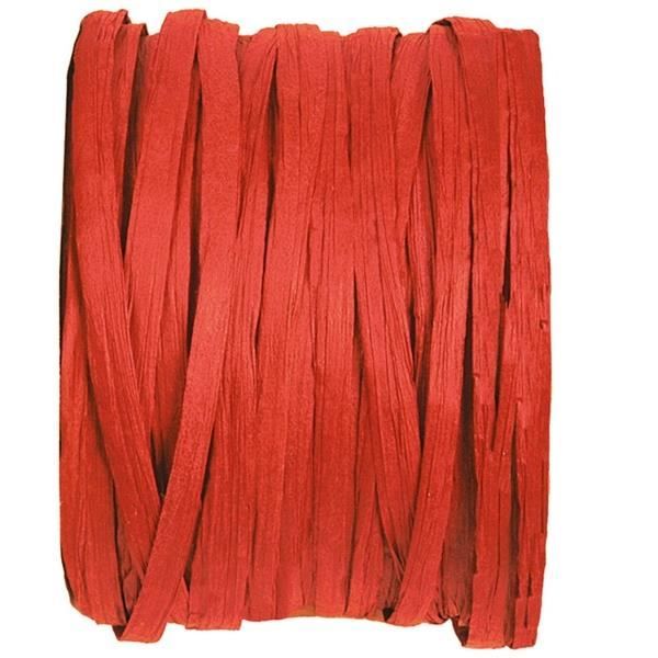 Bobine de raphia rouge (x1) REF/2637