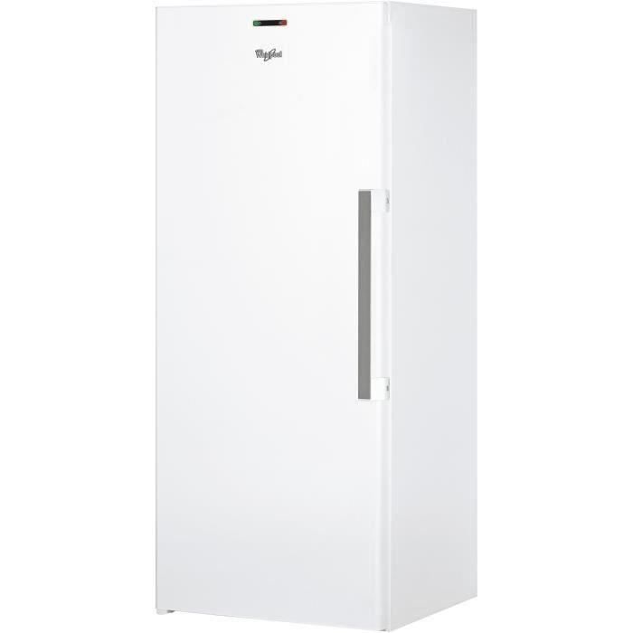 WHIRLPOOL ZU4F2YWBF - Congélateur armoire - 175 L - Froid ventilé No frost - A++ - L 59,5 x H 142 cm - Pose libre - Blanc