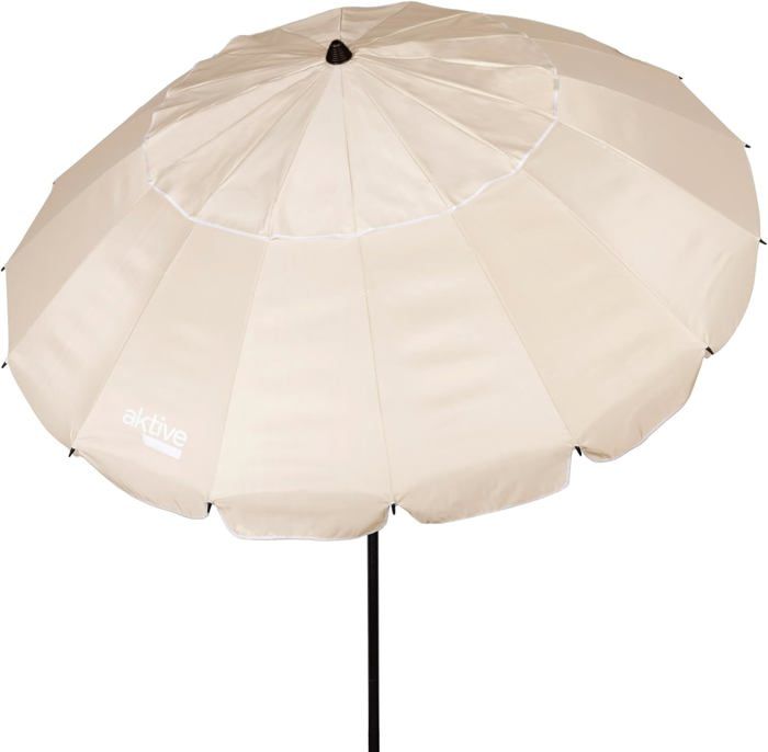 Pare-soleil De Plage Frankana Freiko - Gris Clair 450cm, Protection UV Et Imperméable