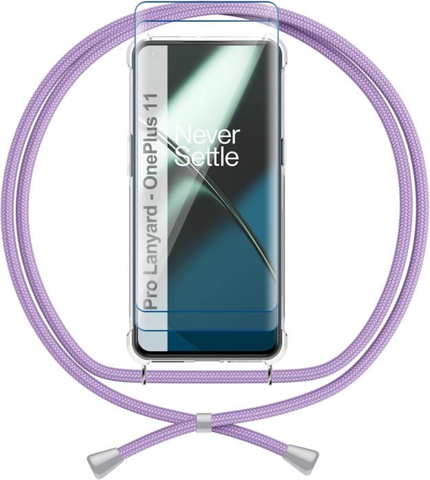 Cordon Coque Honor X9 5G, Bandoulière Transparente TPU Air Cushion Lanyard Anti Jaune TPU Case