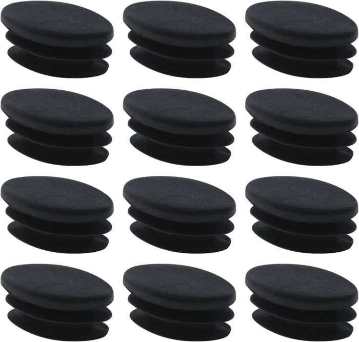 Lot De 50 Embouts De Chaîne De Lunettes – Silicone Antidérapant Réglable, Boucles Caoutchouc, Noir/Transparent