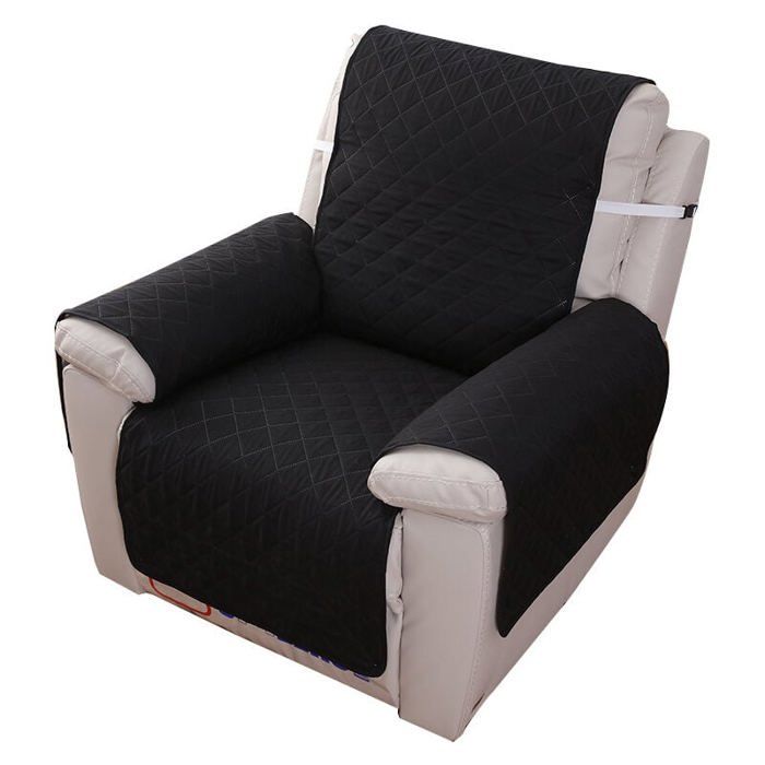 Housse de fauteuil relax - YYV - Noir - Imperméable - Lavable en machine - Antidérapant