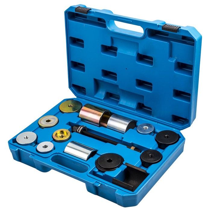14PCS Outils de roulement extracteur de silent bloc pour BMW E36 E46 E39 Mini R53 Coffret Outillage