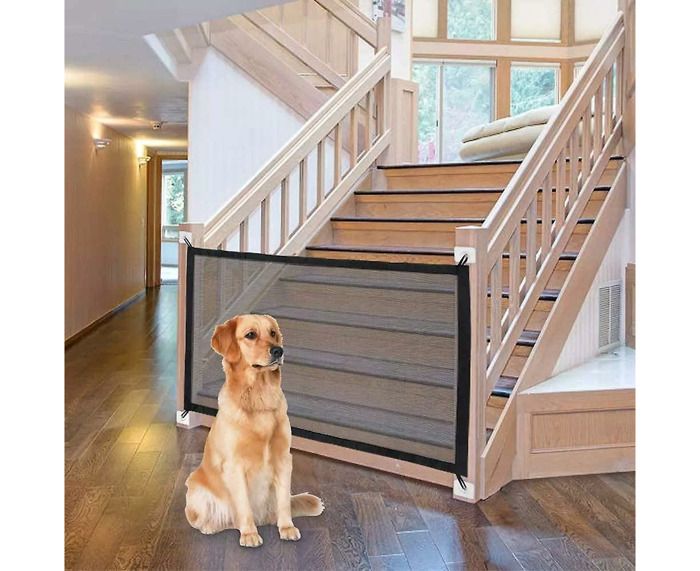 Comparer les prix de Barrière de sécurité pour escalier 110 x 72 cm, barrière de sécurité pour porte, barrière pour chien, barrière pour chien, sépar