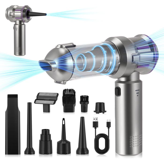 Aspirateur à main sans fil polyvalent pour voiture et intérieur maison