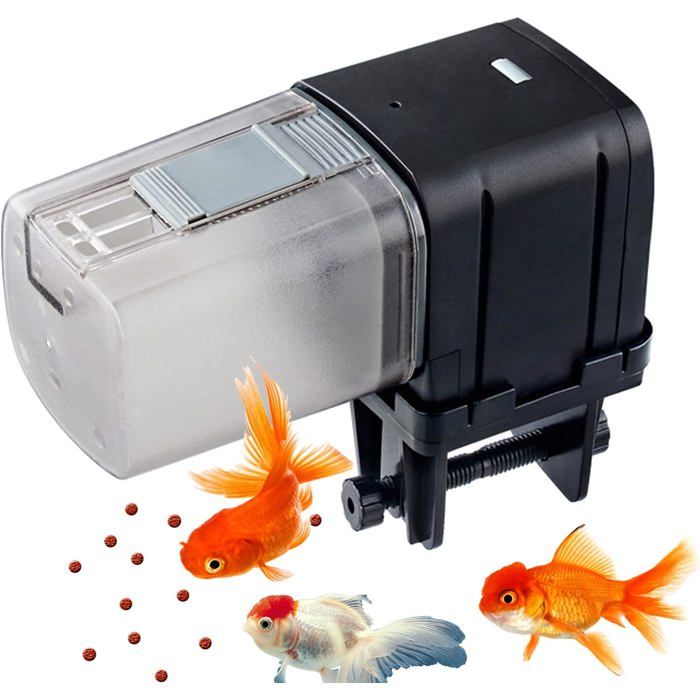 Comparer les prix de zhan-Distributeur automatique de nourriture pour aquarium/poissons minuterie numérique multifonctionnelle et réglable capacit