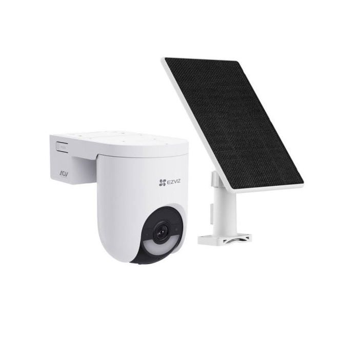 Cámara IP EZVIZ HB8 Lite 4G 2K Visión Nocturna Exterior Panel Solar Audio Bidireccional IA Control por Voz