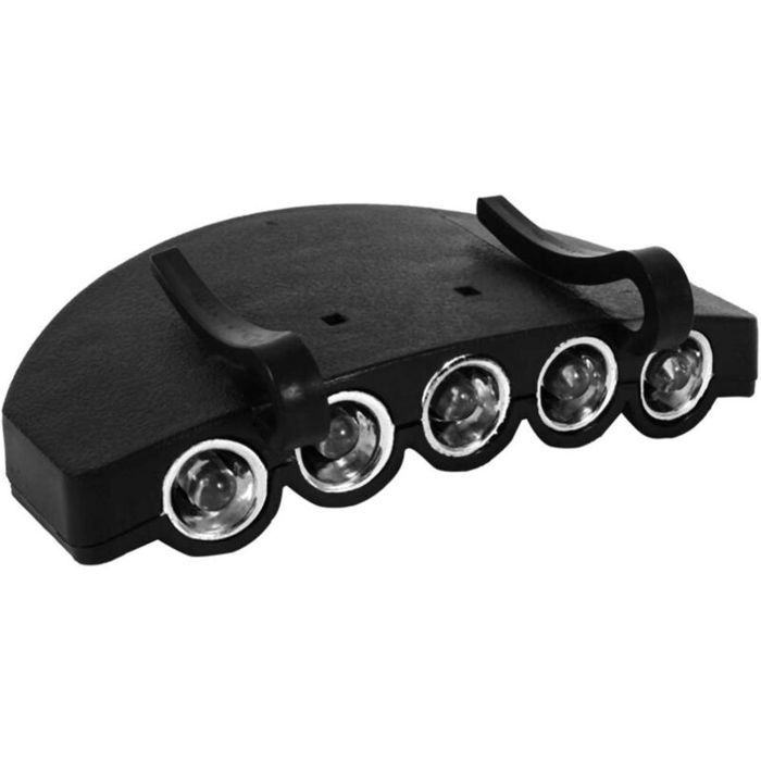 1 Pcs Casquette Lumineuse Bord lumière Mini Phare Rotatif Lampes de Poche Casquette visière Torche pour Camping Course Cyclisme Ma