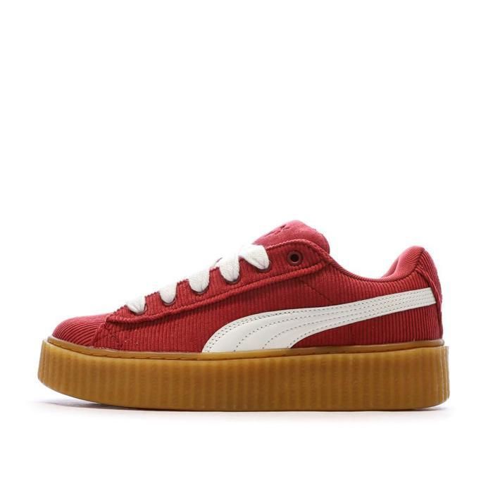 Puma Baskets Rouge Mixte Puma Creeper Phatty Cordu