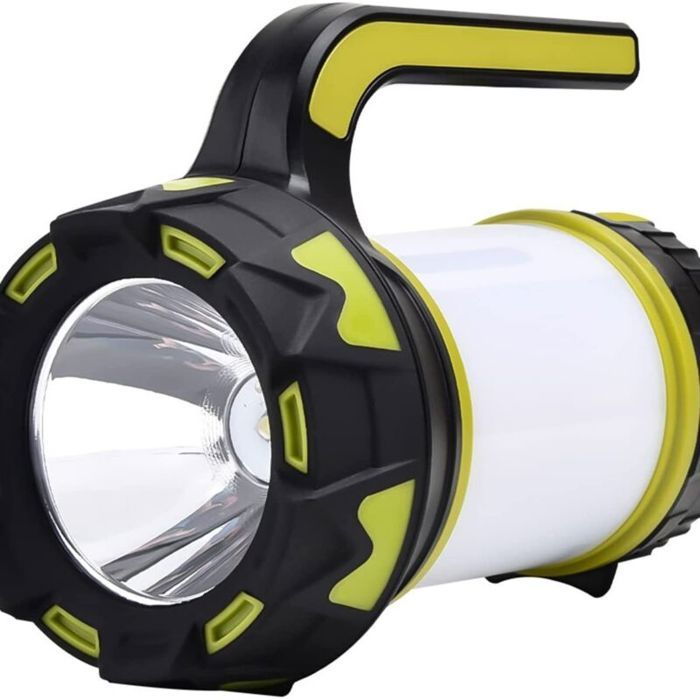 Lampe de camping LED rechargeable lanterne ultra puissante IPX5 étanche.Câble USB inclus.