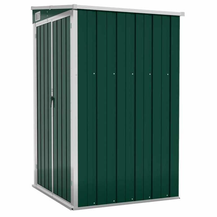 Moderne Remise de jardin - Armoire Malle de jardin - avec verrouillage - murale Vert 118 x 100 x 178 cm Métal galvanisé Neuf&58250