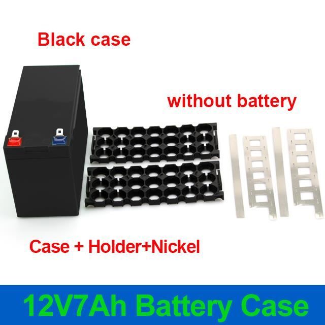 Porte-boîte Bleu-Boîtier De Rangement Pour Batterie 12V 7Ah, 21 Pièces, 18650 Cellules, Support